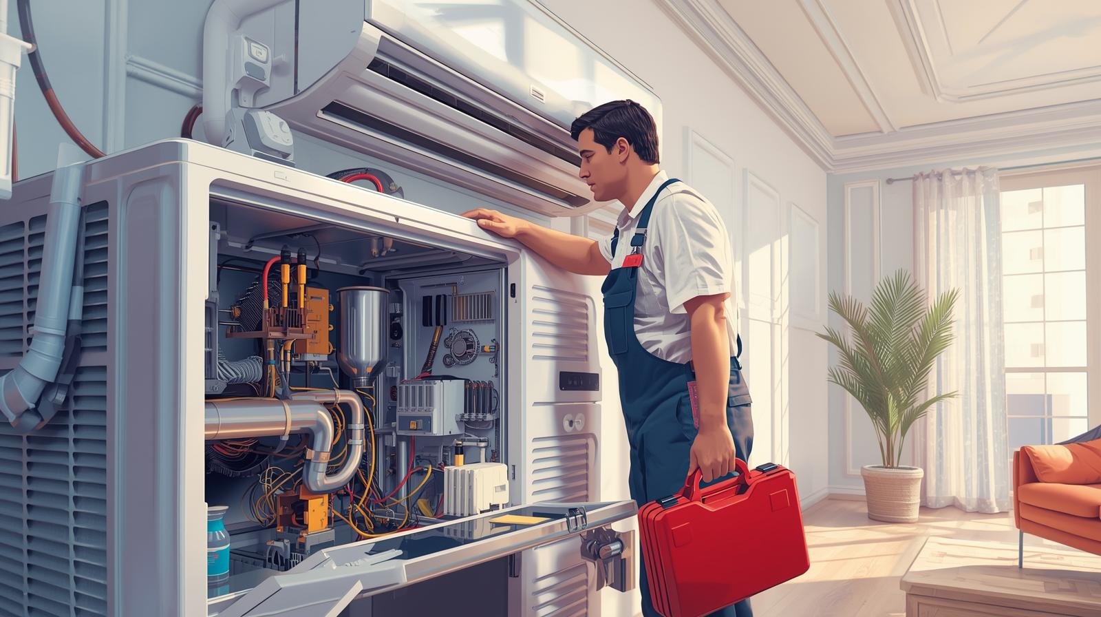 AC Repair & Service illustration