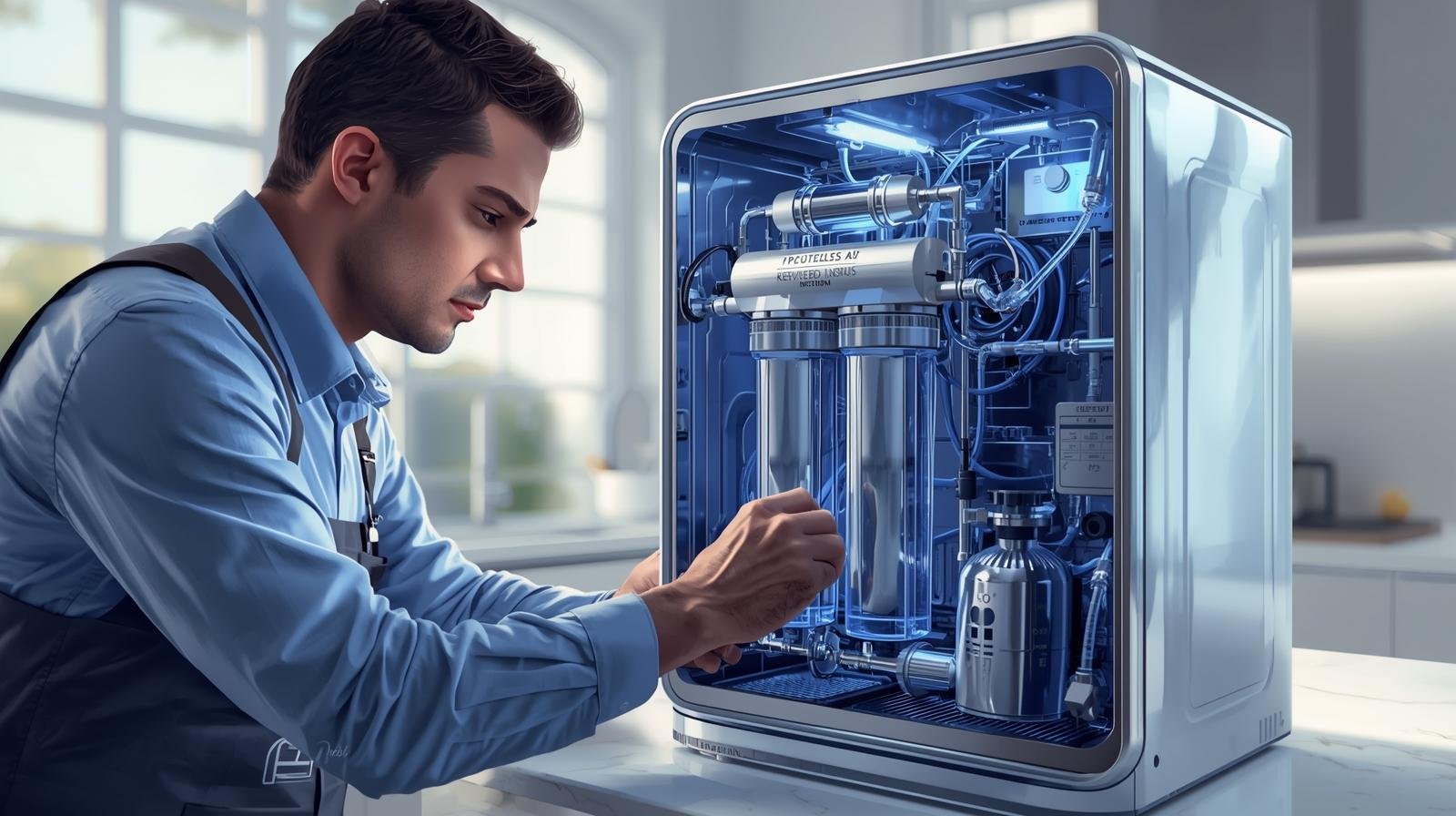 RO Service & Repair illustration